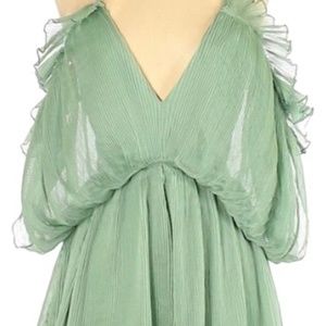 Alice McCall green At First Sight romper in size 2!